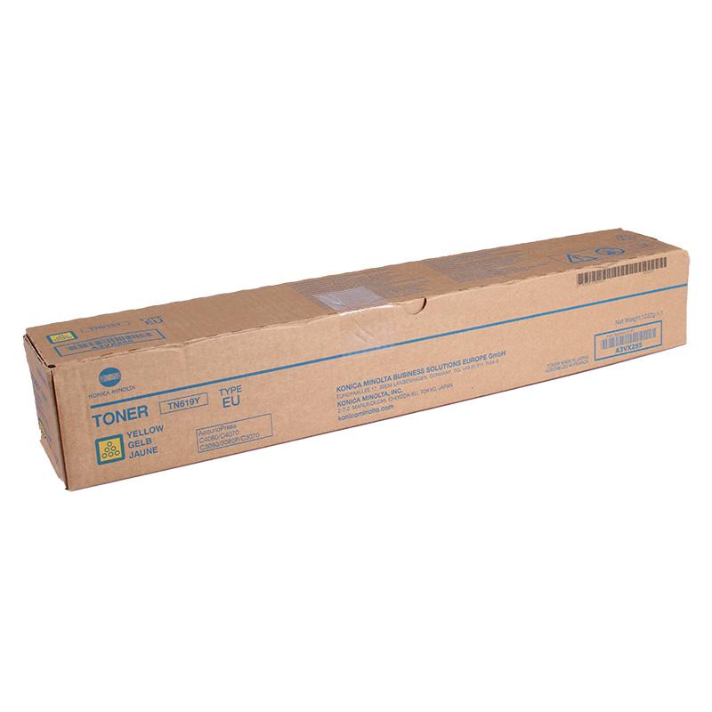 Konica-Minolta KonicaMinolta Toner TN-619 TN619 Yellow Gelb (A3VX255)