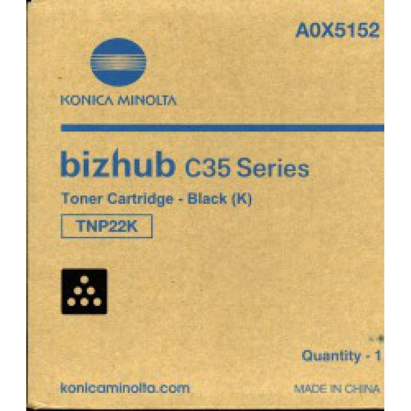 Konica-Minolta KonicaMinolta Toner TNP-22 TNP22 Black Schwarz (A0X5152)