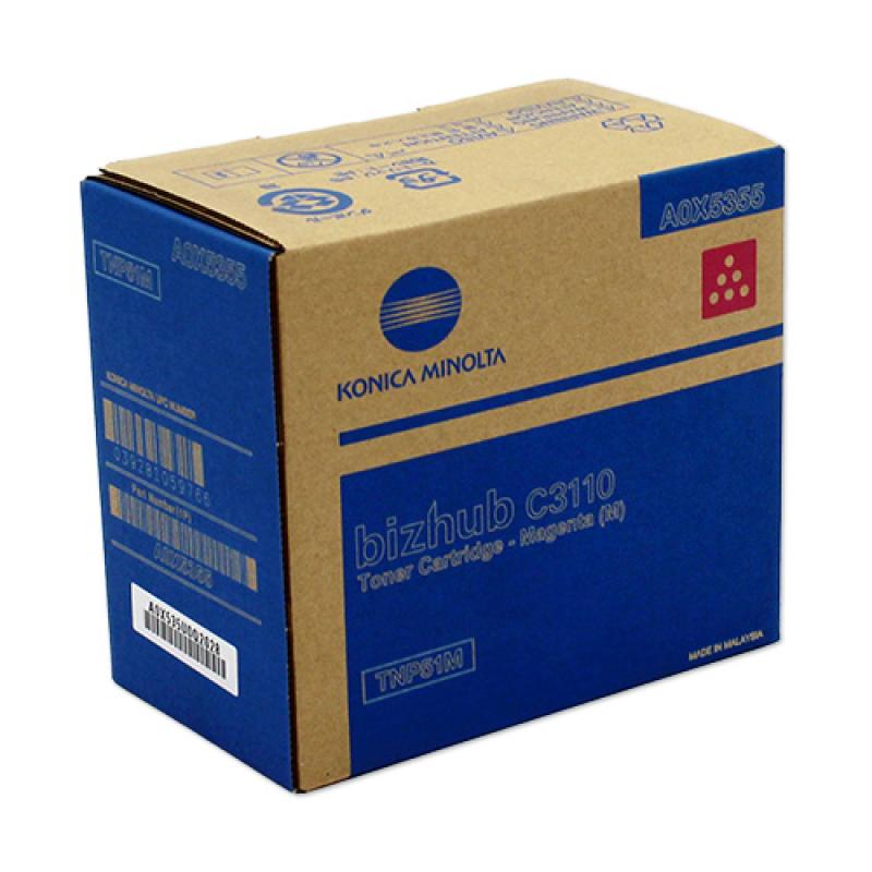 Konica-Minolta KonicaMinolta Toner TNP-51 TNP51 Magenta (A0X5355)