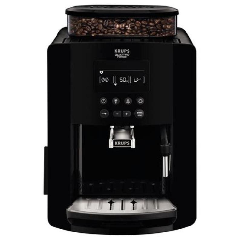 Krups Coffeemachine (EA8170) with Cappuccinatore black Schwarz