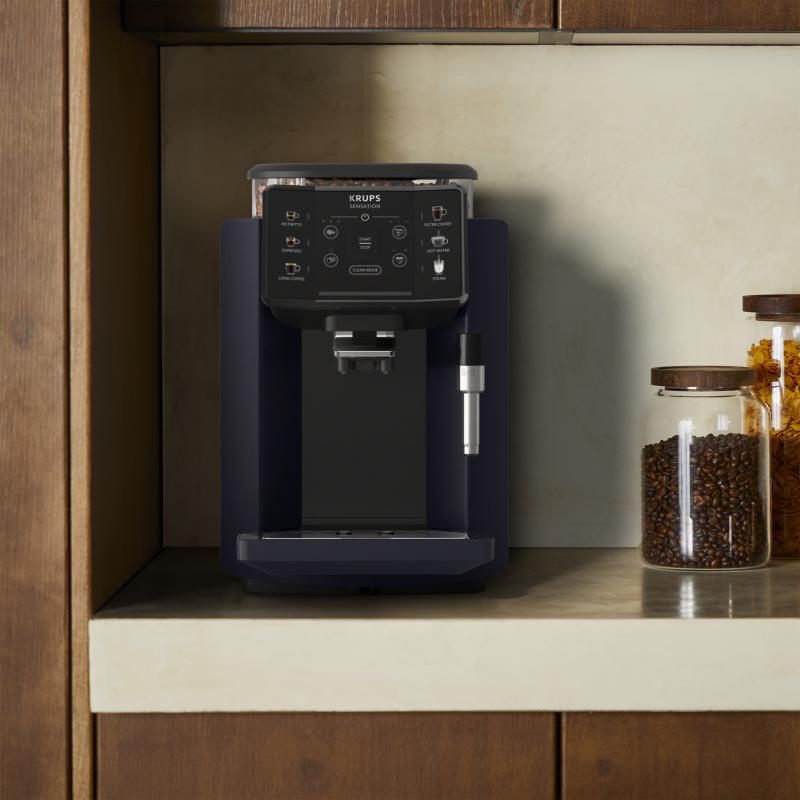 Krups Coffeemachine (EA910B) Sensation black Schwarz