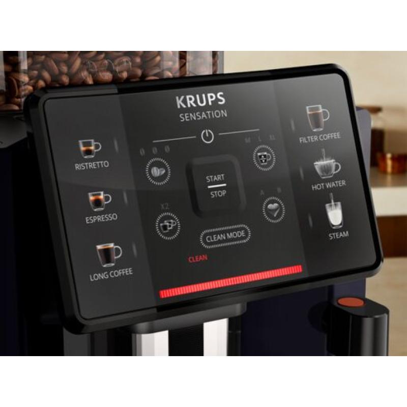 Krups Coffeemachine (EA910B) Sensation black Schwarz