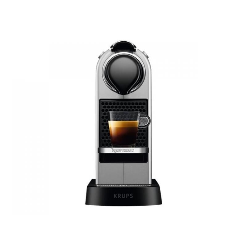 Krups Coffeemachine Nespresso CitiZ (XN740B) Silver (XN740B)