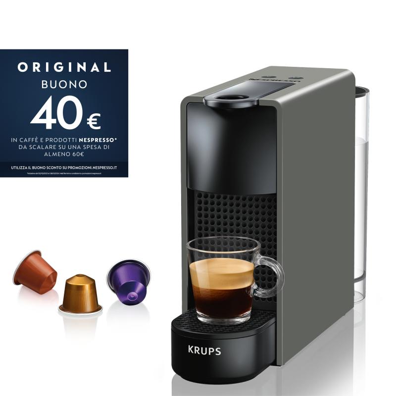 Krups Coffeemachine Nespresso Essenza Mini (XN110B) grey (XN110B)