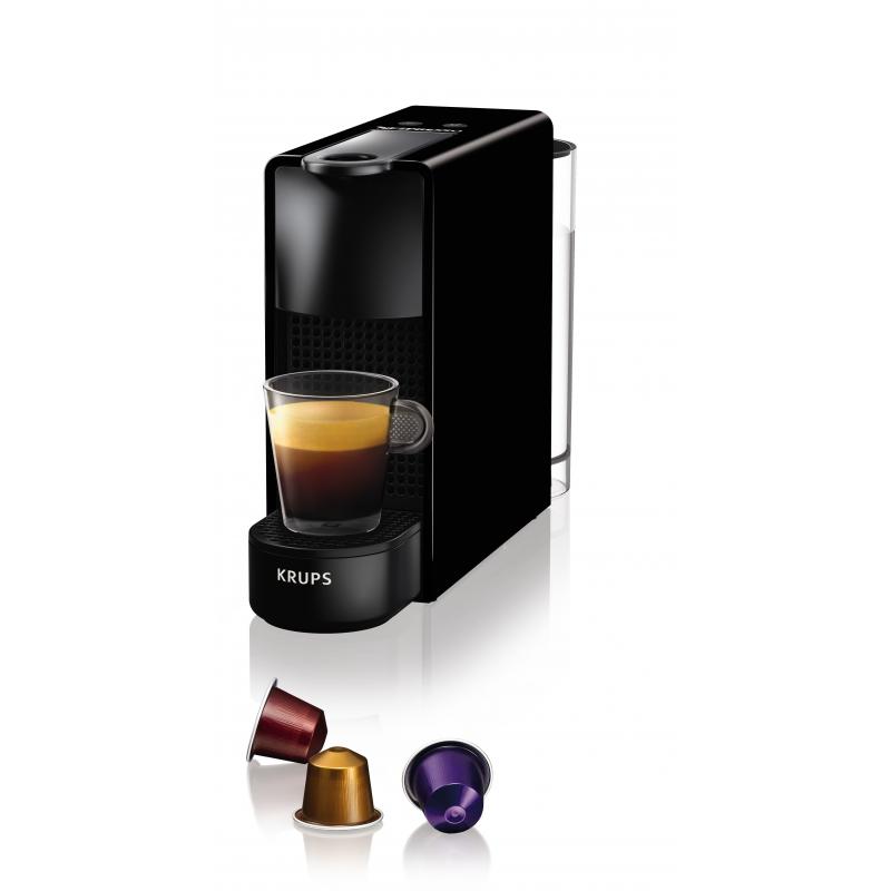 Krups Coffeemachine Nespresso Essenza Mini (XN1108) black Schwarz (XN1108)