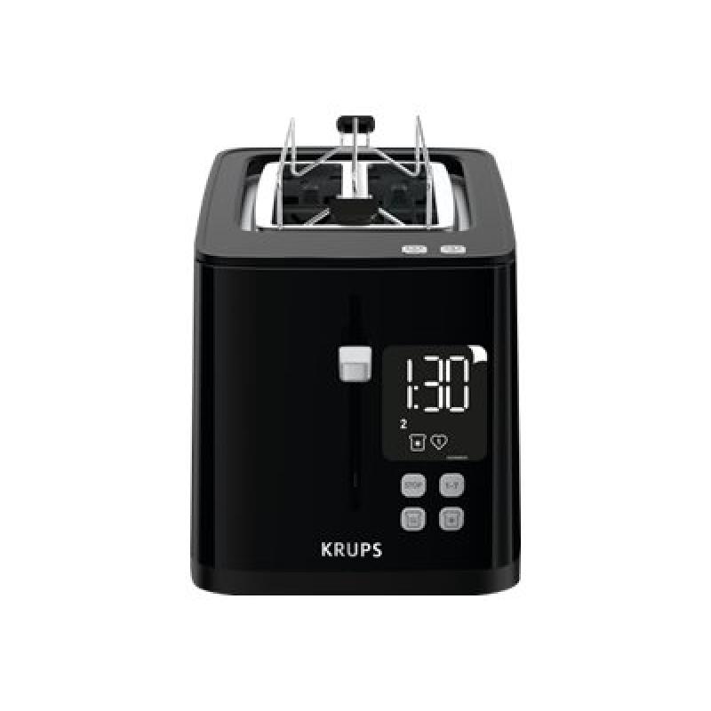 Krups Toaster Smartn Light 2 Slice black Schwarz (KH6418)