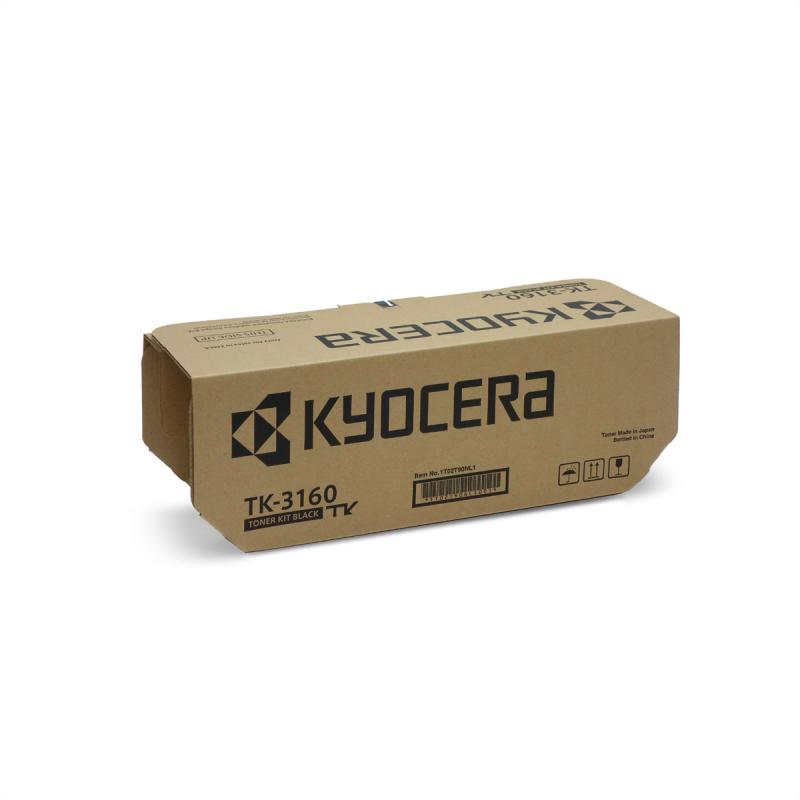 Kyocera Cartridge TK-3160 TK3160 (1T02T90NL1)(1T02T90NL0)(1T02T90NLC)
