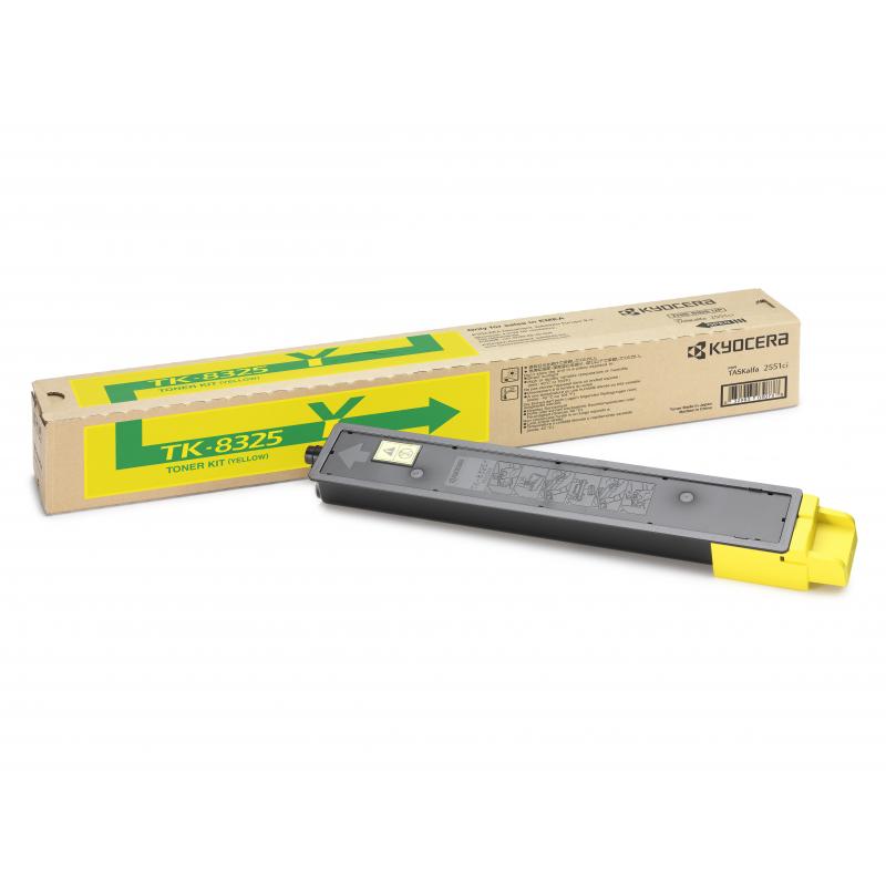 Kyocera Cartridge TK-8325 TK8325 Yellow Gelb (1T02NPANL0)
