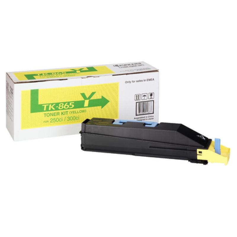 Kyocera Cartridge TK-865 TK865 Yellow Gelb (1T02JZAEU0)