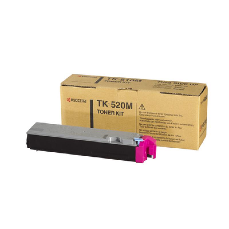 Kyocera Toner TK-520 TK520 Magenta (1T02HJBEU0)