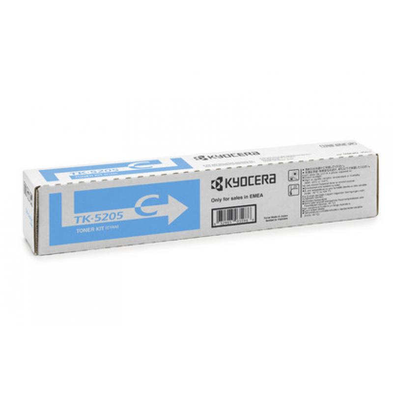 Kyocera Toner TK-5205 TK5205 Cyan (1T02R5CNL0)