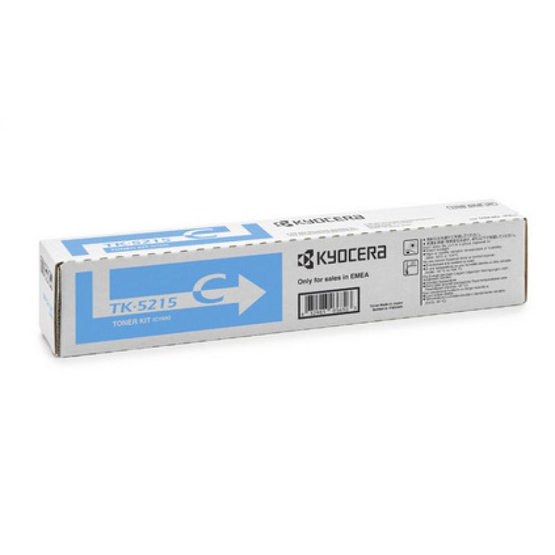Kyocera Toner TK-5215 TK5215 Cyan (1T02R6CNL0)