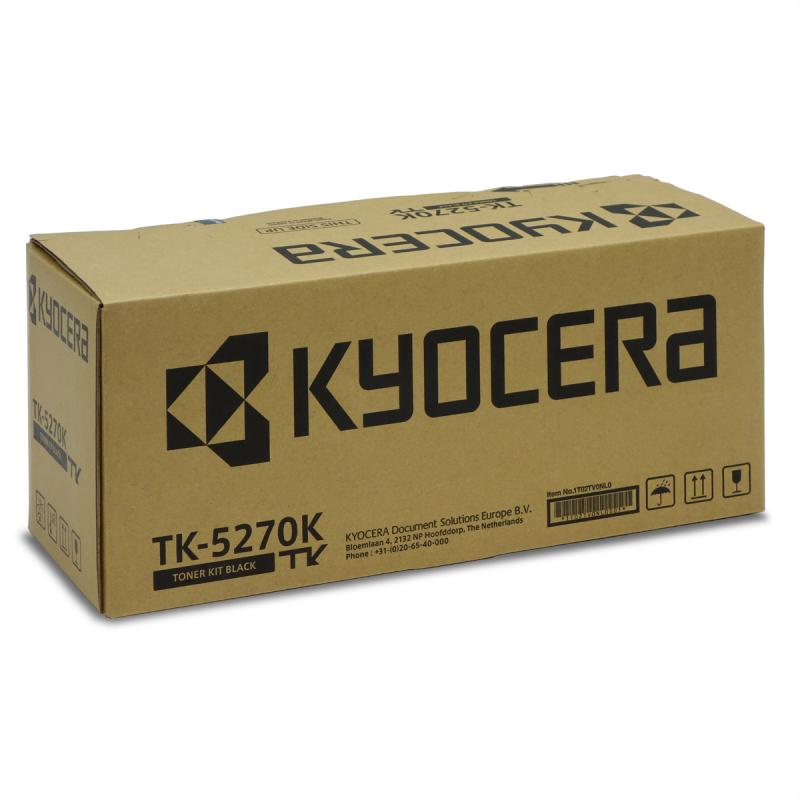 Kyocera Toner TK-5270K TK5270K Toner-Kit TonerKit Black Schwarz (1T02TV0NL0)