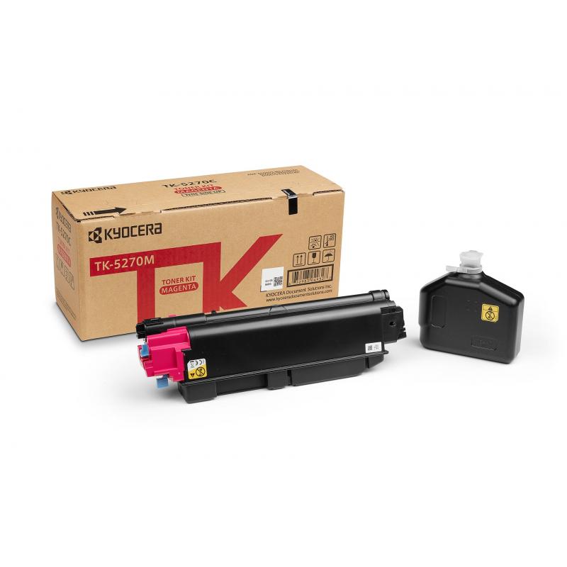 Kyocera Toner TK-5270M TK5270M Toner-Kit TonerKit Magenta (1T02TVBNL0)