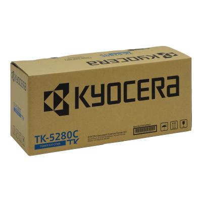 Kyocera Toner TK-5280C TK5280C Toner-Kit TonerKit Cyan (1T02TWCNL0)