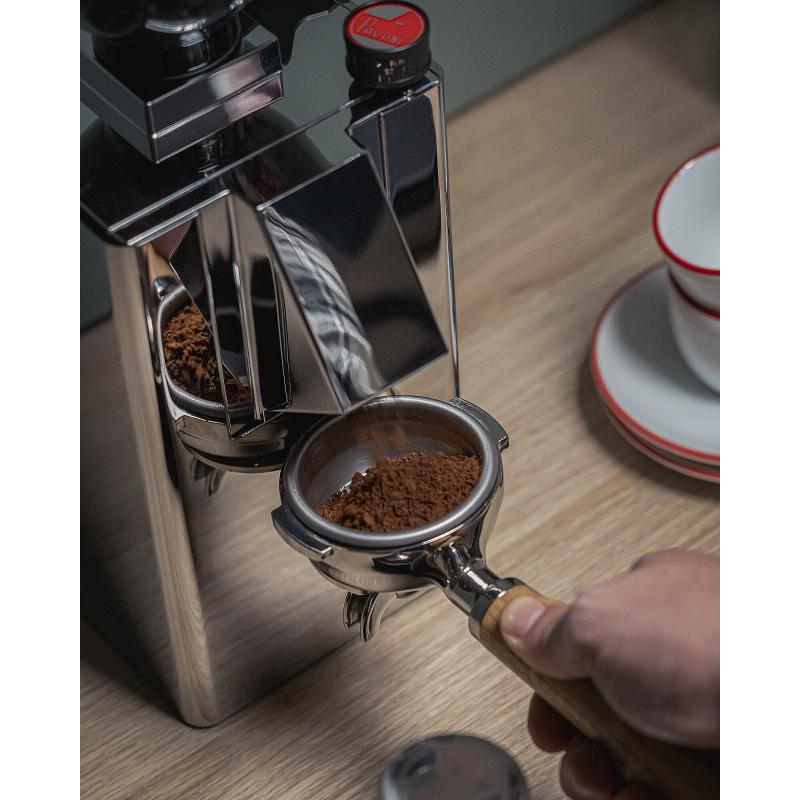 La Pavoni Coffeegrinder (LPGKBS02EU) Nuovo Kube Mill cromo