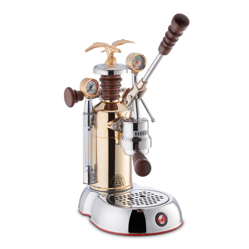 La Pavoni Espressomachine Handlever LPLESC01EU Esperto Competente gold chrom (LPLESC01EU)