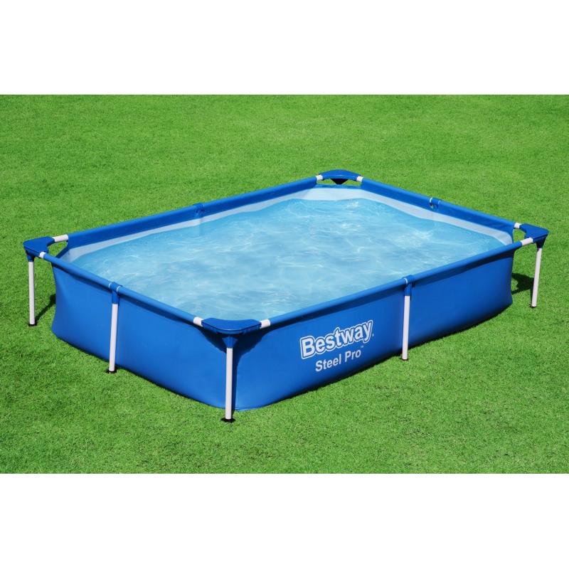 Lay-Z-Spa LayZSpa Bestway Steel Pro (56401) 1200 l Gerahmter Pool Blau 10,3 kg