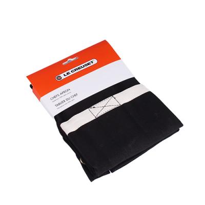 Le Creuset Chefs Apron 89x79cm classic black Schwarz (95000700000000)