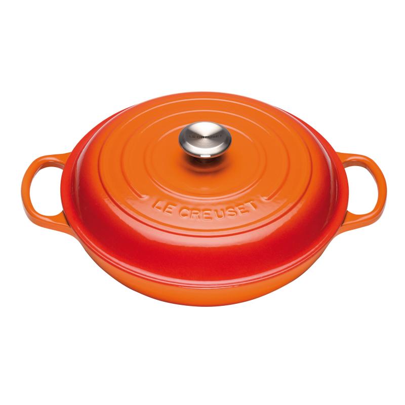 Le Creuset Gourmet Professional Casserole round 30cm oven red (21180300902430)