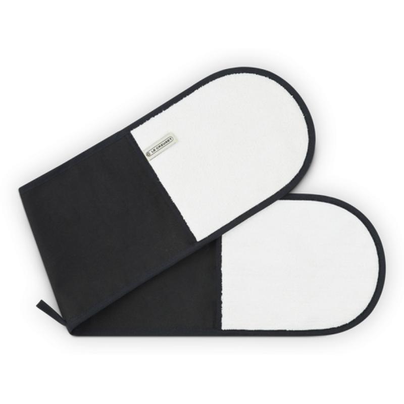 Le Creuset Oven Glove Double 89x20cm black Schwarz (95001000000000)