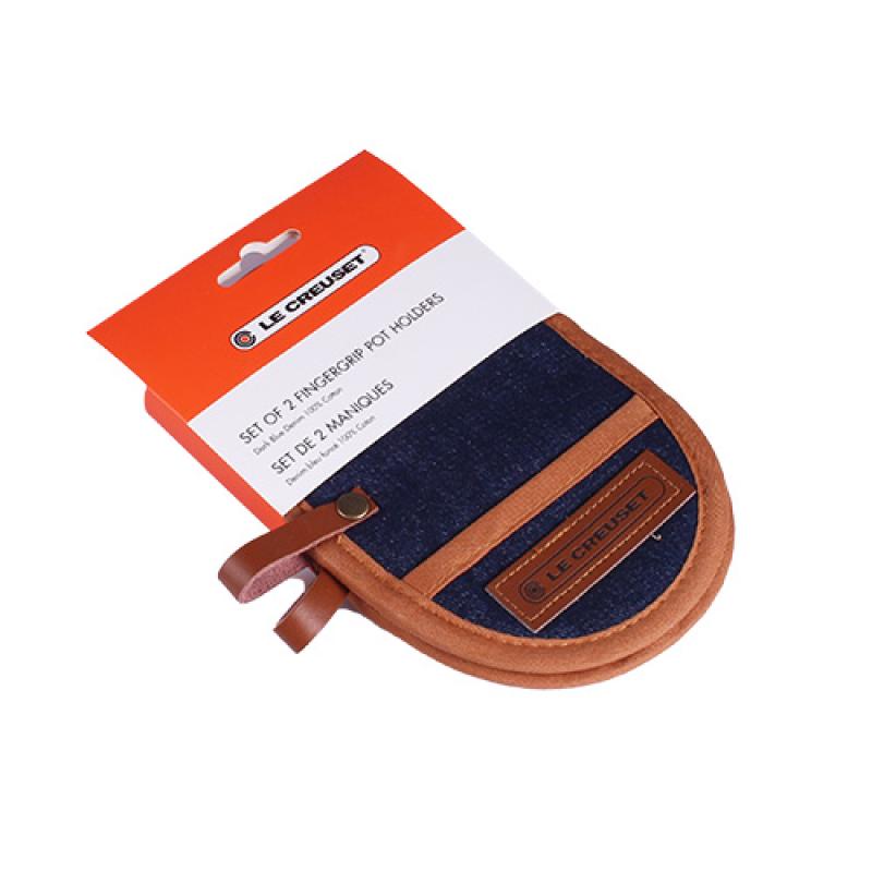 Le Creuset Potholder 2pcs 18x12,5cm Denim blue (45900007760800)