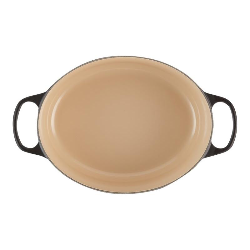 Le Creuset Signature Roaster oval 29cm black Schwarz (21178290000430)