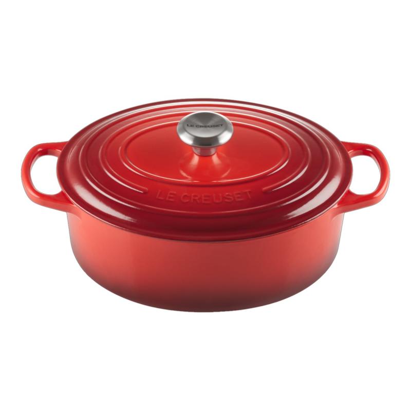 Le Creuset Signature Roaster oval 29cm cherry red (21178290602430)