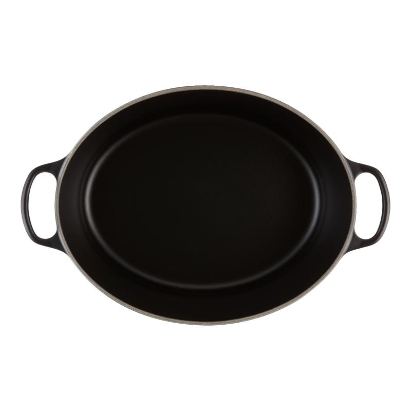 Le Creuset Signature Roaster oval 40cm black Schwarz (21178400000430)