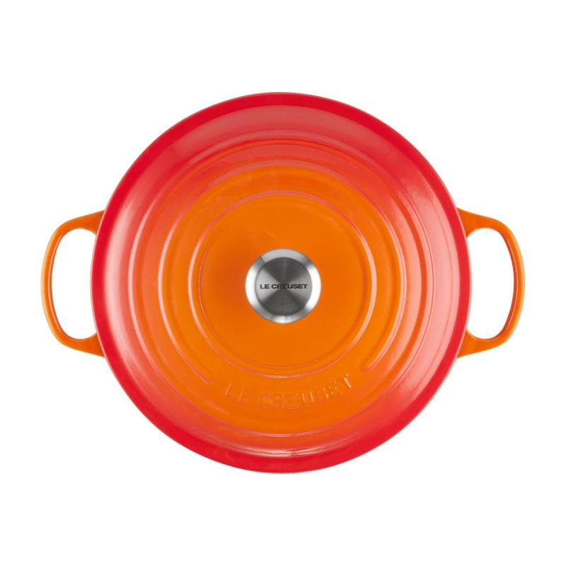 Le Creuset Signature Roaster round 22cm oven red (21177220902430)