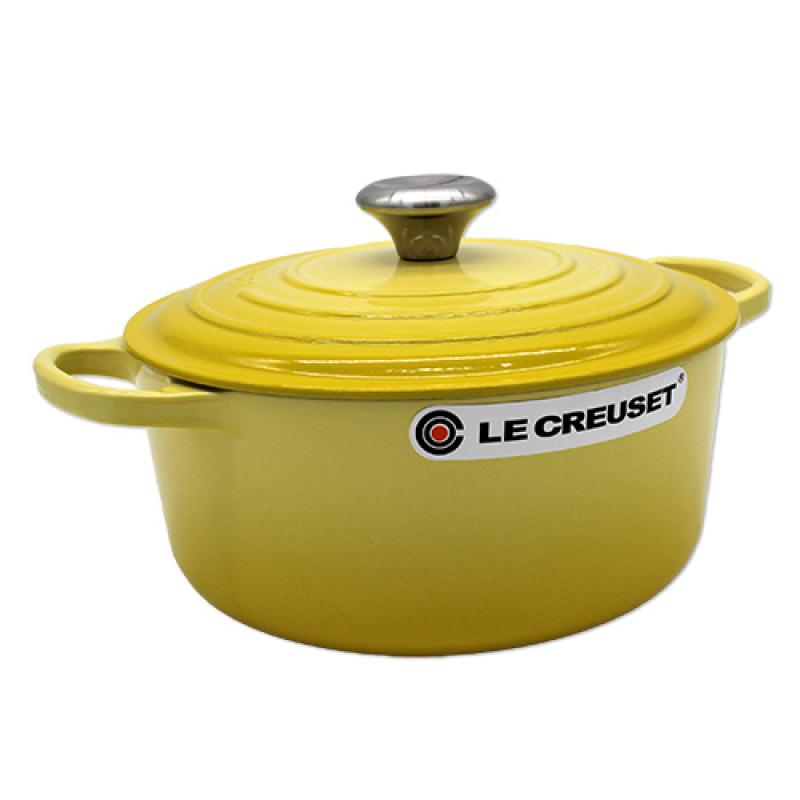 Le Creuset Signature Roaster round 24cm yellow Gelb (21177244032430)