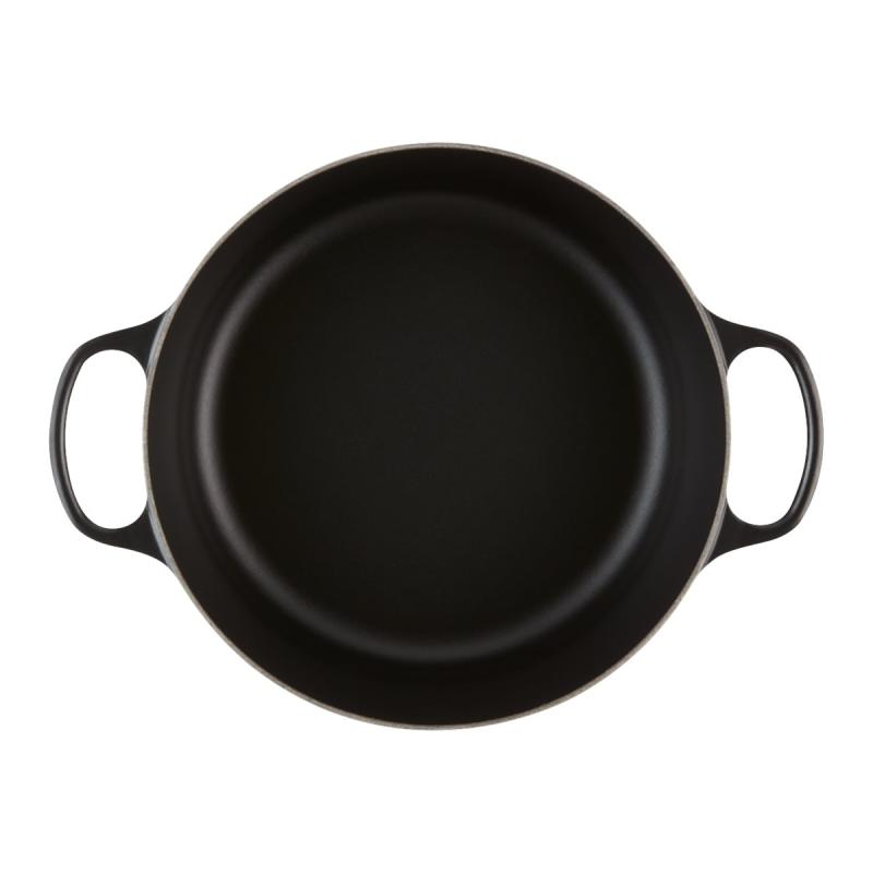 Le Creuset Signature Roaster round 26cm black Schwarz (21177260000430)