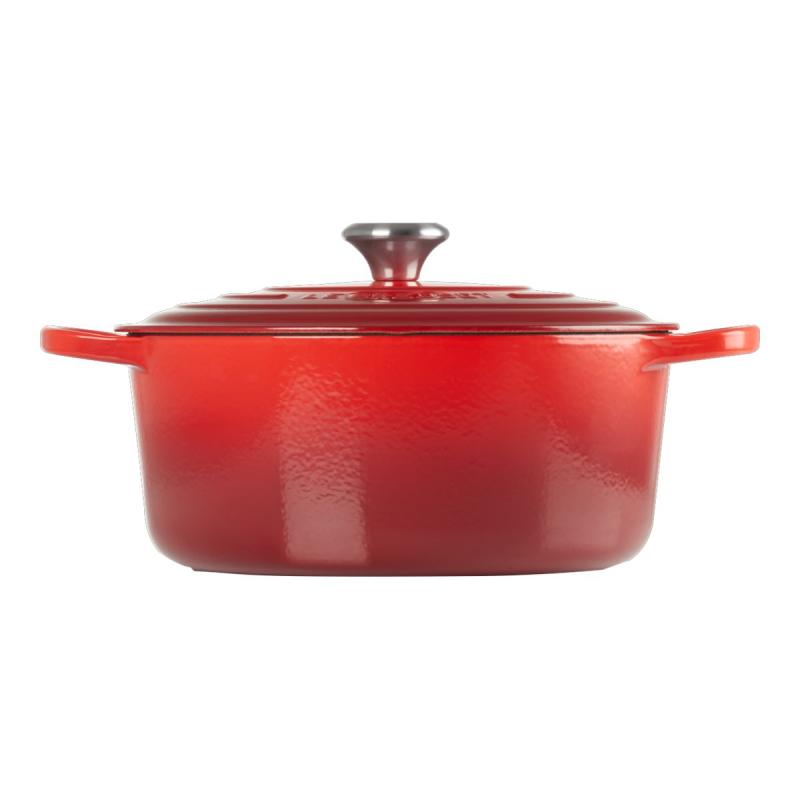 Le Creuset Signature Roaster round 28cm cherry red (21177280602430)
