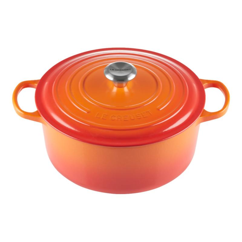 Le Creuset Signature Roaster round 28cm oven red (21177280902430)