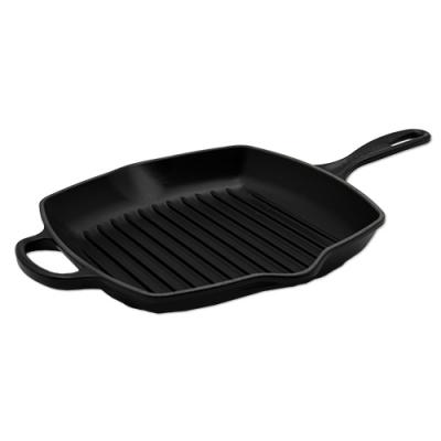 Le Creuset Signature Square Grill Pan 26cm satin black Schwarz (20183260000422)
