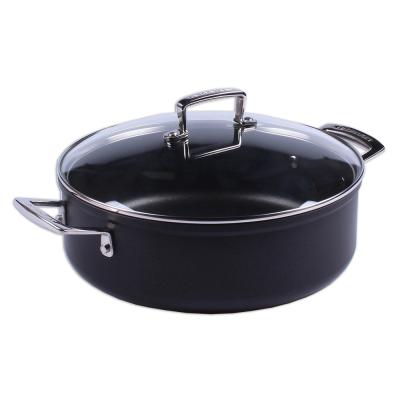Le Creuset Toughened Non-Stick NonStick Sauteuse with Glass Lid 28cm (51113280010500)