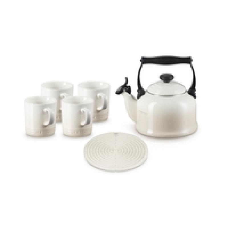 Le Creuset Traditional Kettle 2,1l meringue (40102027160000)