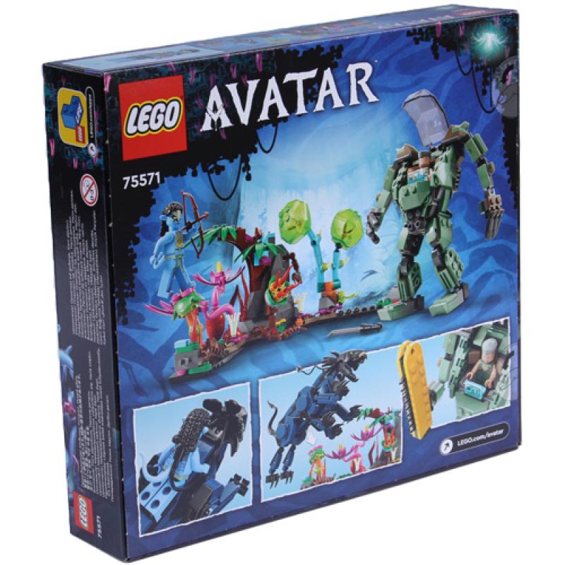 LEGO Avatar Neytiri und Thanator vs Quaritch im MPA (75571)