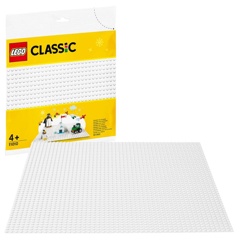 LEGO Classic Classic Weiße Bauplatte (11010)