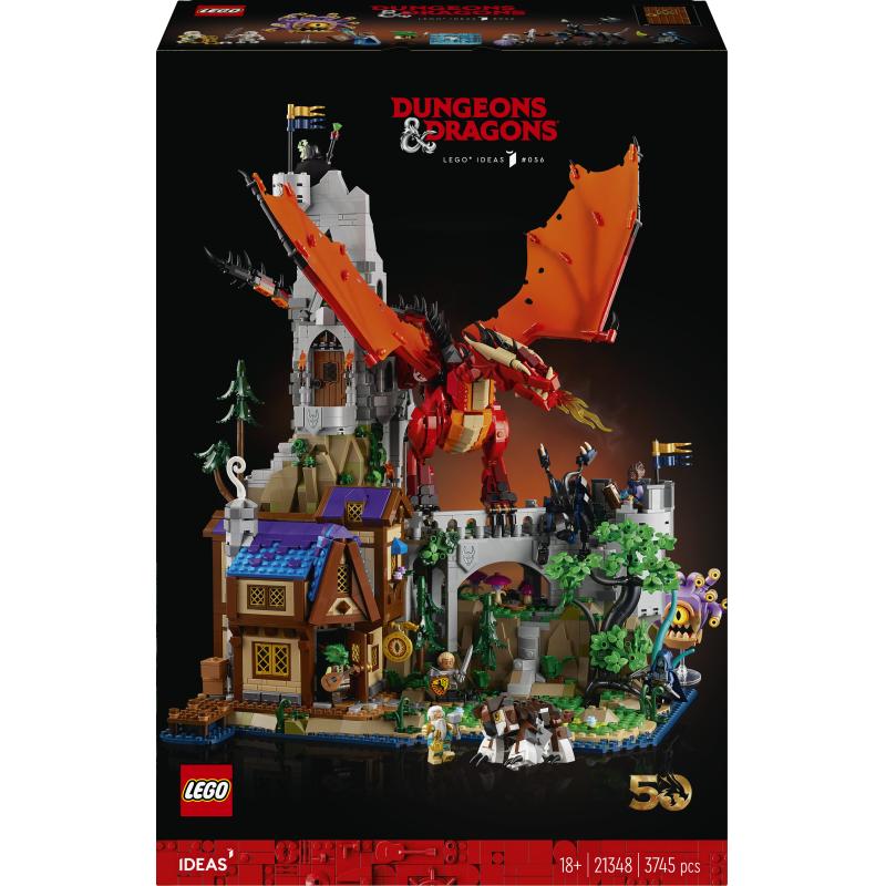 LEGO Dungeons & Dragons The Legend of Red Dragon (21348)