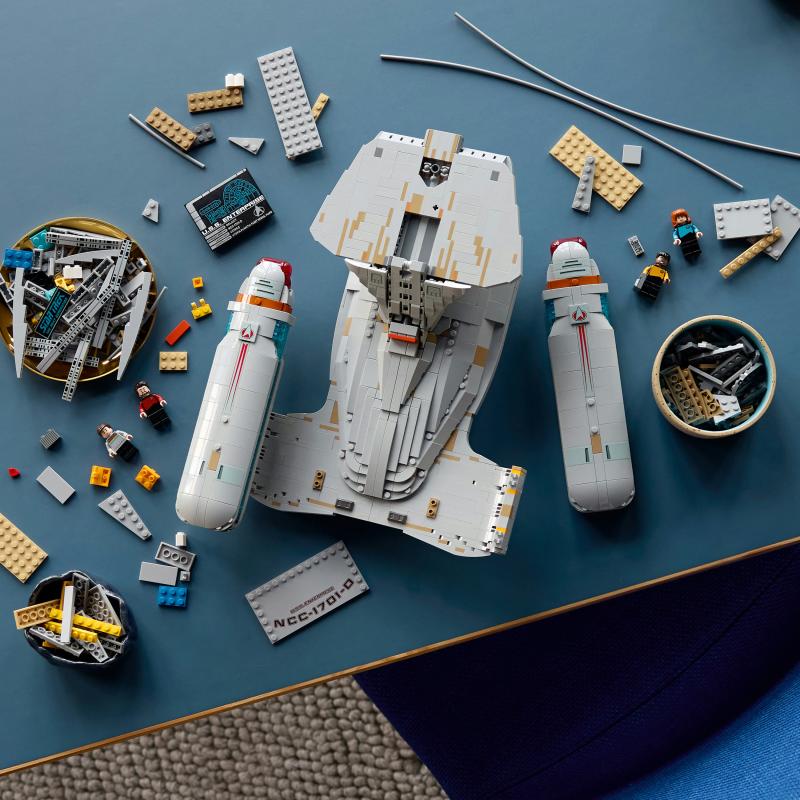 LEGO Icons Star Trek U S S LEGOS LEGO S Enterprise NCC-1701-D NCC1701D (10356)