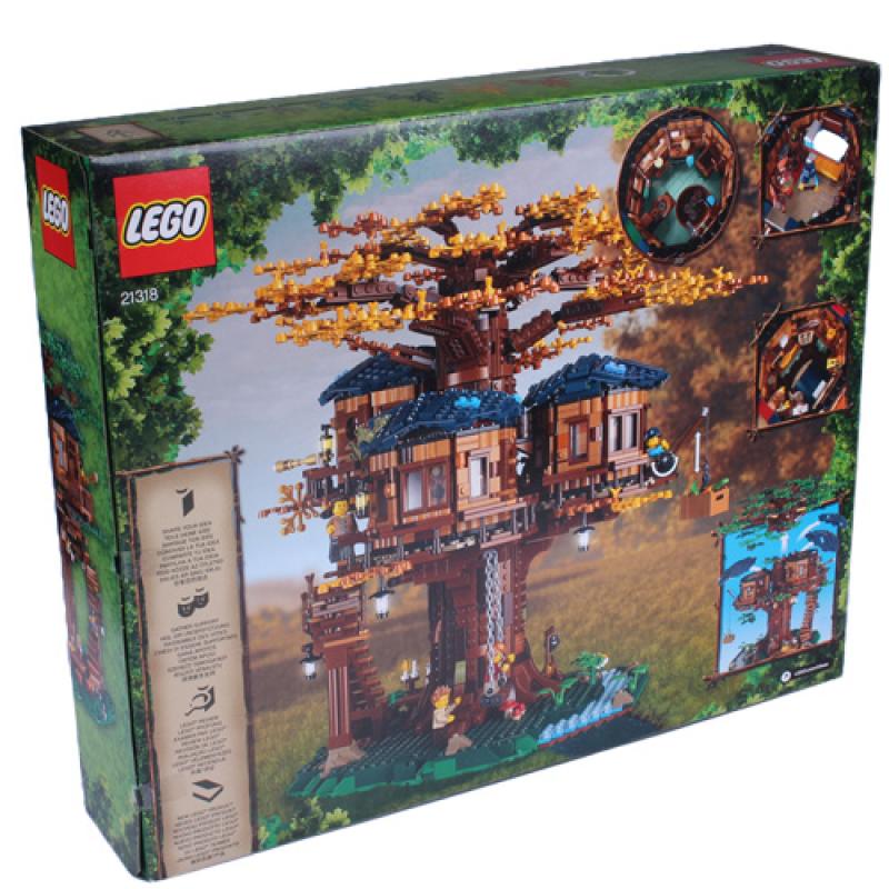 LEGO Ideas Baumhaus Konstruktionsspielzeug mit 3036 Teilen 16+(21318)
