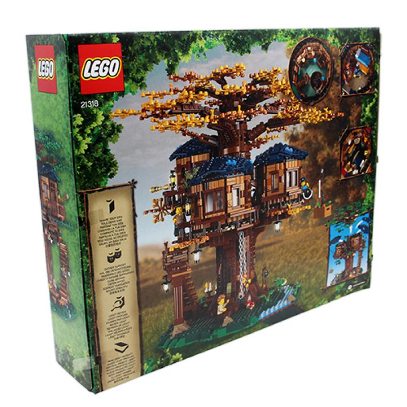 LEGO Ideas Baumhaus Konstruktionsspielzeug mit 3036 Teilen 16+(21318)