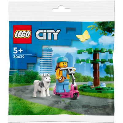 LEGO LEGO City-Polybag CityPolybag Hundepark und Roller Bausatz (30639)