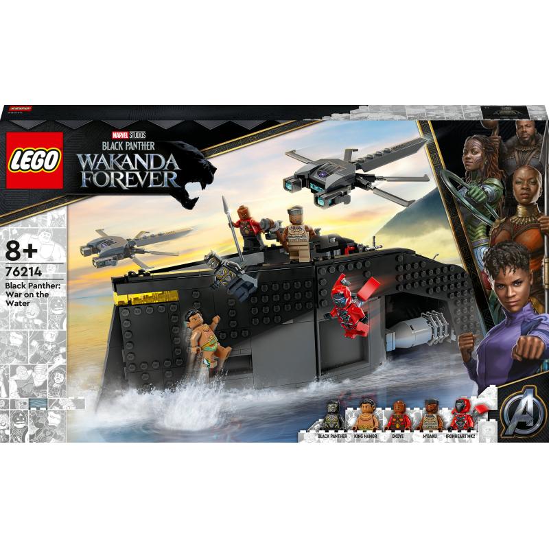 LEGO Marvel Black Schwarz Panther: Duell auf dem Wasser (76214)