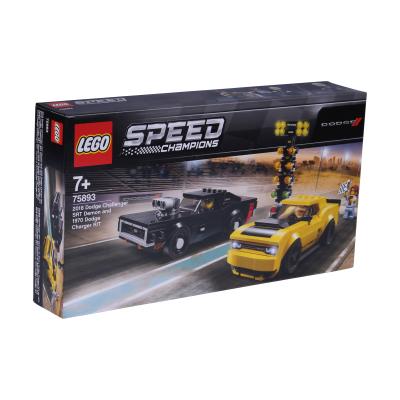 LEGO Speed Champions 2018 Dodge Challenger SRT Demon and 1970 7+ (75893)