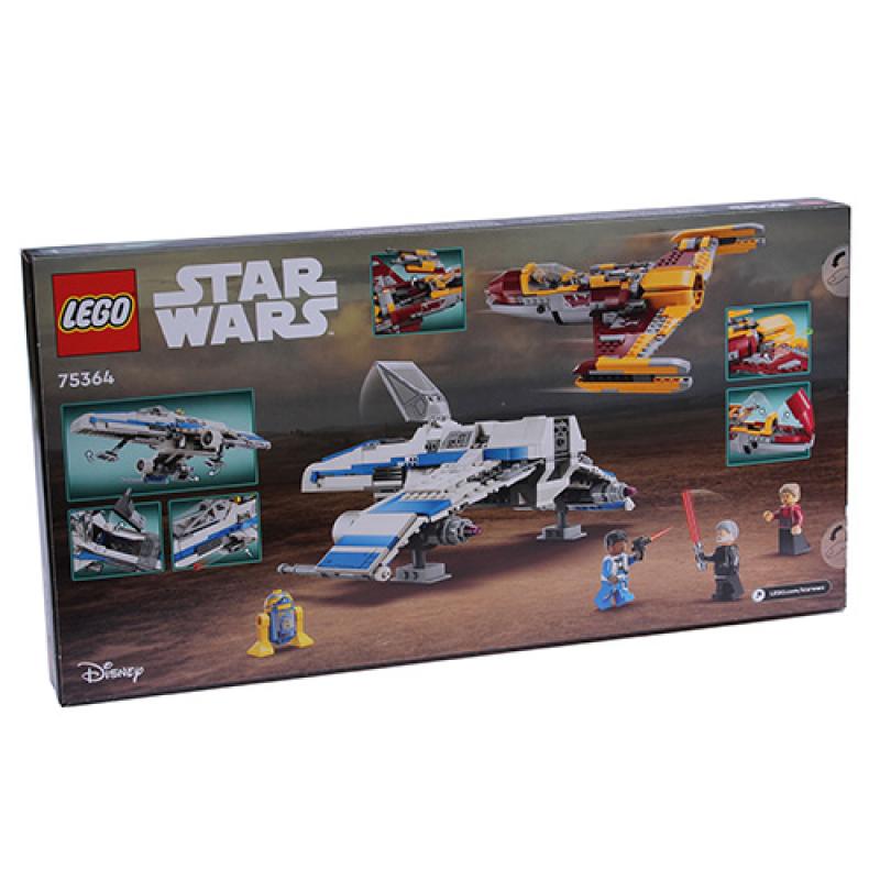 LEGO Star Wars New Republic E-Wing EWing vs Shin Hatis Starfighter (75364)