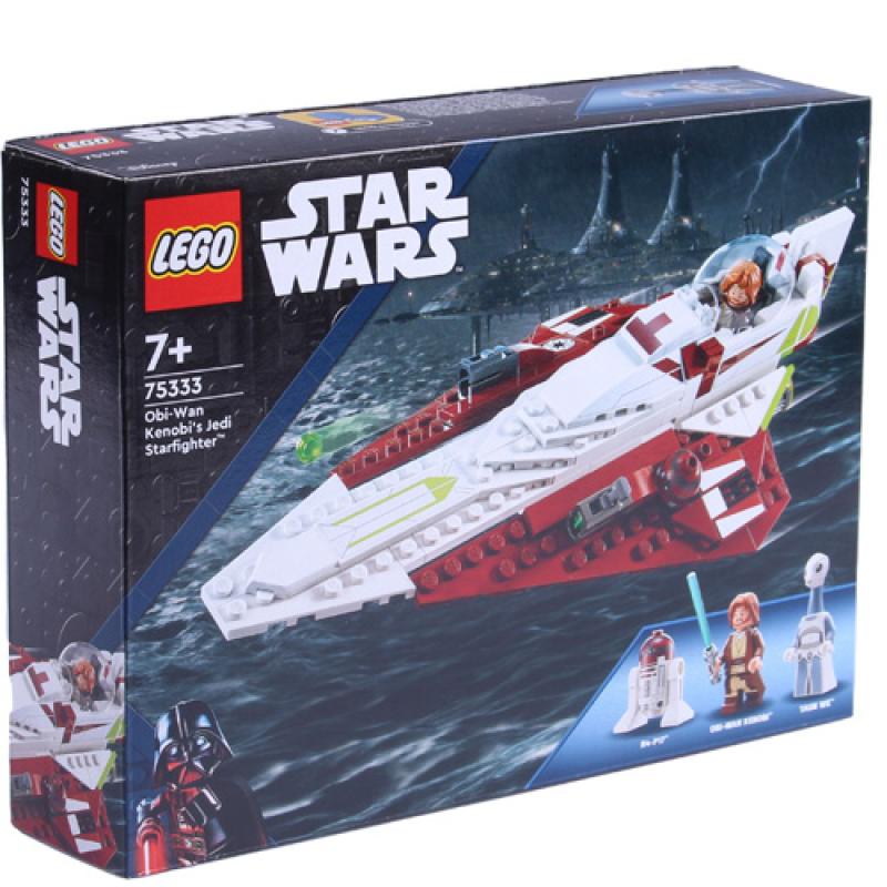 LEGO Star Wars Obi-Wan ObiWan Kenobis Jedi Starfighter (75333 )