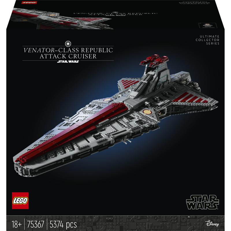 LEGO Star Wars Republikanischer Angriffskreuzer der Venator-Klasse VenatorKlasse (75367 )