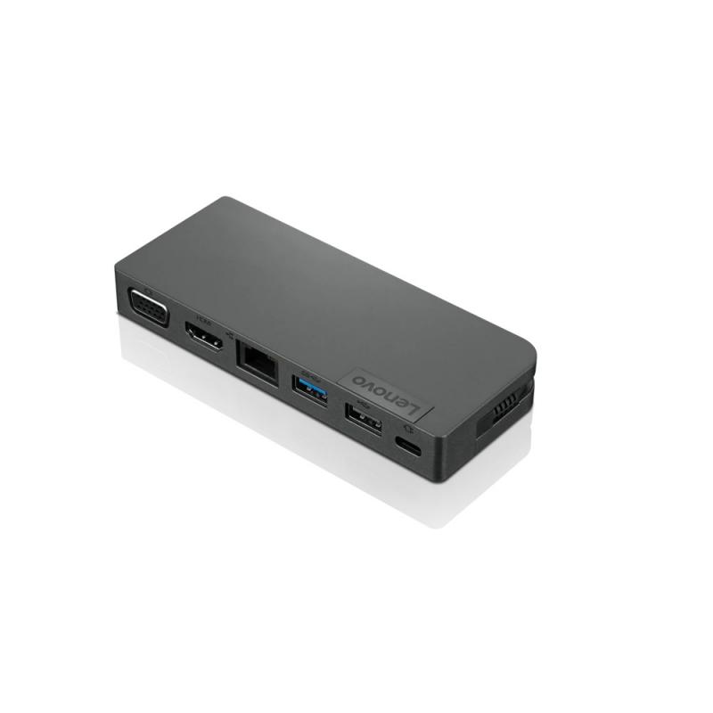 Lenovo ThinkPad Powered USB-C USBC Travel Hub Dock (4X90S92381)